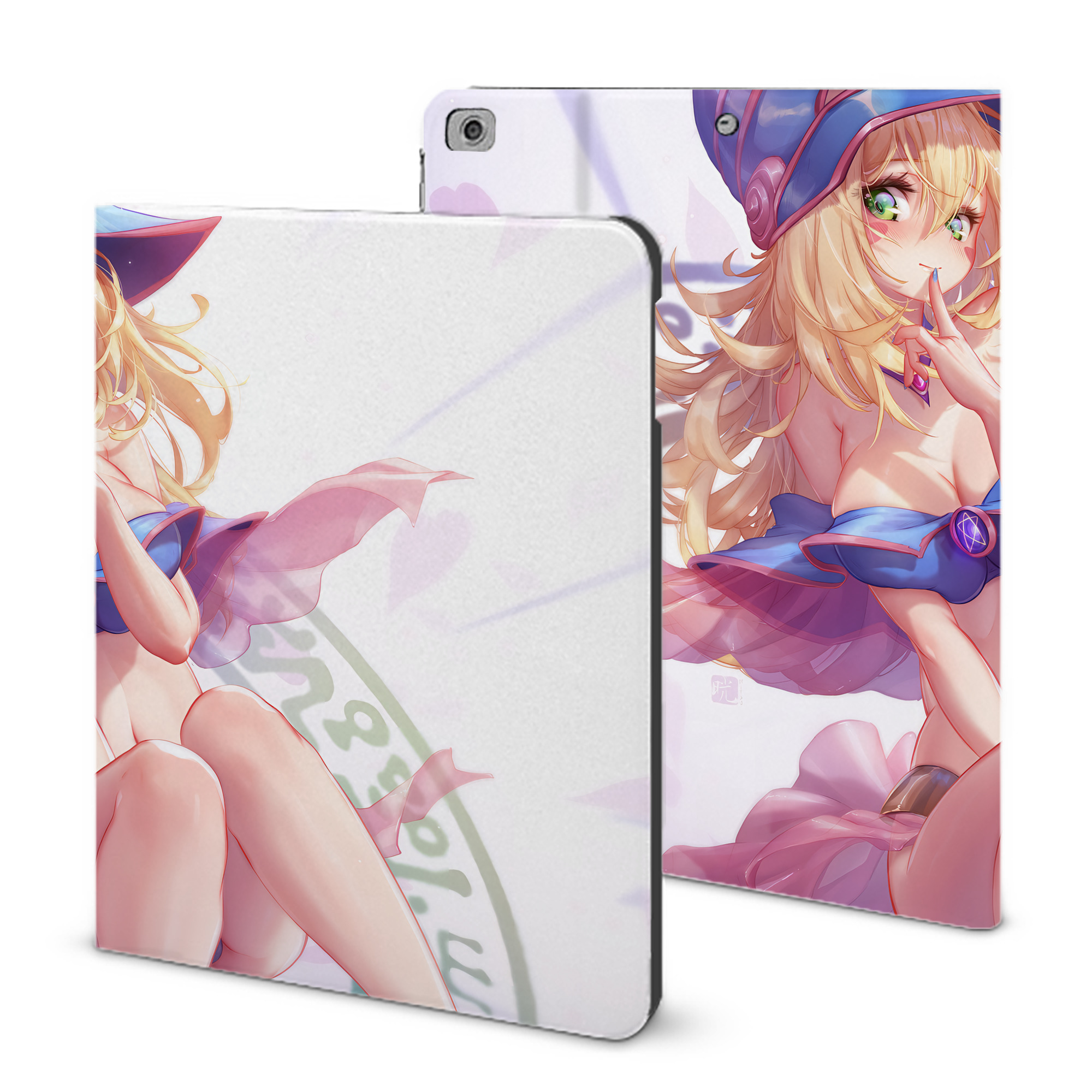 （画像用） 遊☆戯☆王 Yu-Gi-Oh! IPad ケース ブック型 PUレザー TPU 耐衝撃 軽量 薄型 ペン収納なし 全面保護 IPad 各モデル対応